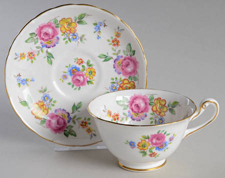 NCL24 Footed Cup & Saucer Set