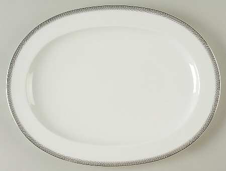 Sinclair Platinum 14" Oval Serving Platter