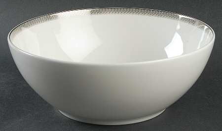 Sinclair Platinum 9" Round Serving Bowl