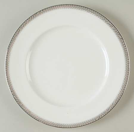 Sinclair Platinum Salad Plate