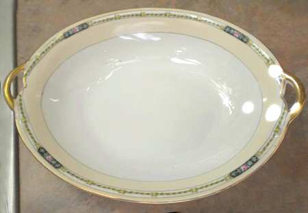 N3821 10" Oval Vegetable Bowl