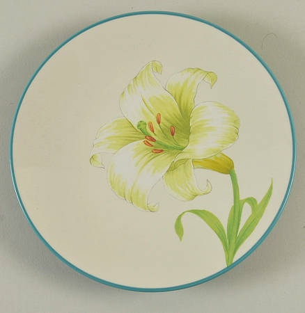 Colorwave Turquoise Appetizer Plate