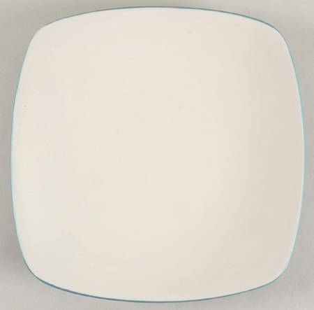 Colorwave Turquoise Square Dinner Plate