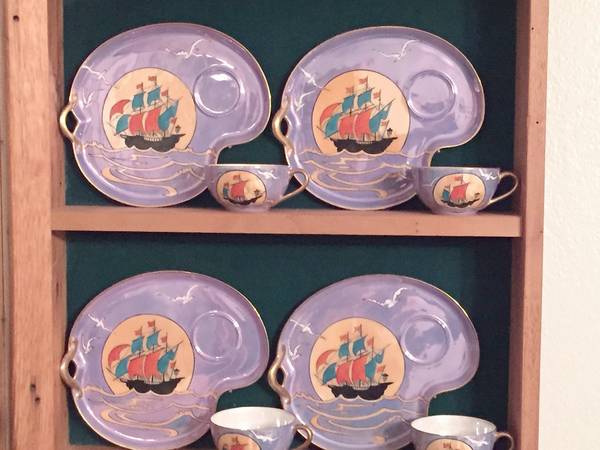 N3407 Snack Plate & Cup Set