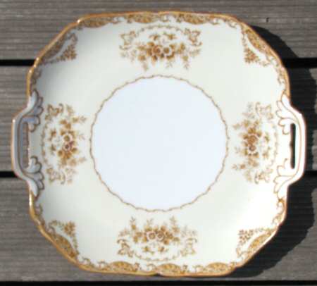 N3600 Square Handled Cake Plate