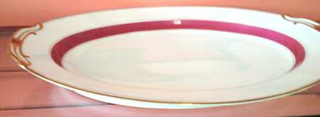 N3563 12" Oval Serving Platter