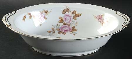 N3887 10" Oval Vegetable Bowl