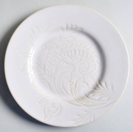 Paisley Salad Plate