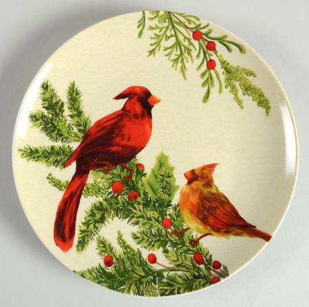 Cardinal Salad Plate