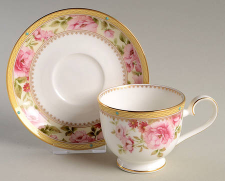 Hertford Footed Cup & Saucer Set