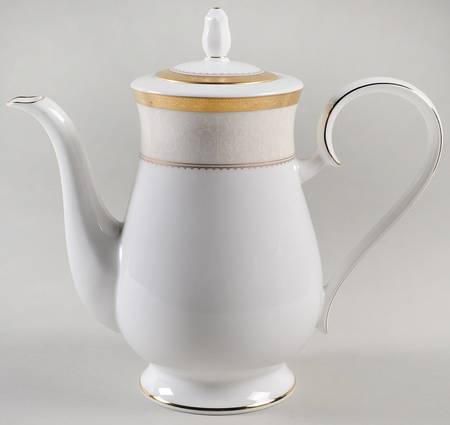 Odessa Gold Coffee Pot & Lid