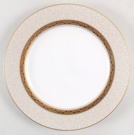 Odessa Gold Accent Luncheon Plate