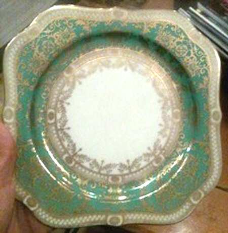 N1487 Square Salad Plate