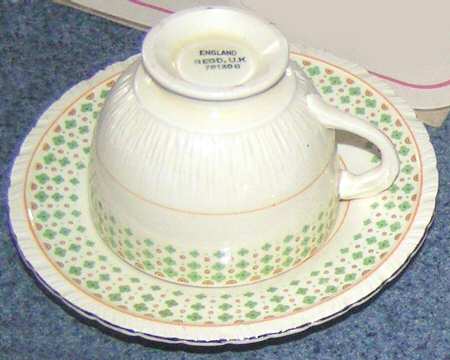 NHA10 Footed Cup & Saucer Set