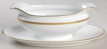 N3903 Gravy Boat with Attached Underplate