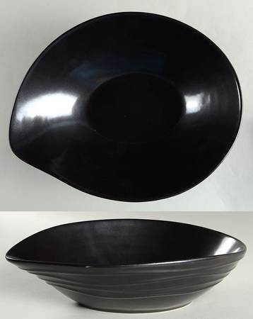 Metallic Sunset Earth 13" Round Serving Bowl