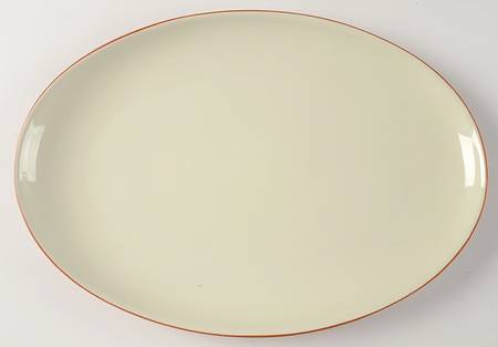 Colorwave Terra Cotta 16" Oval Serving Platter