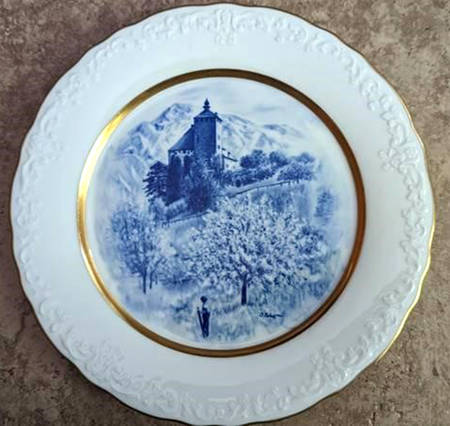 N3924 12" Chop Plate (Round Platter)