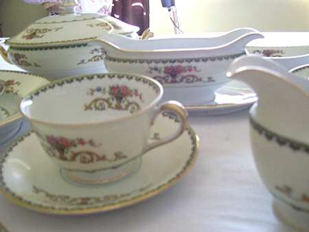N3930 Footed Cup & Saucer Set