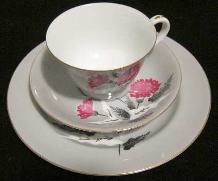 N3931 Footed Cup & Saucer Set