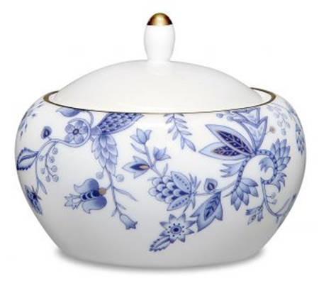 Blue Sorrentino Small Sugar Bowl & Lid