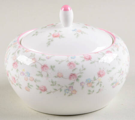 Cutie Rose Small Sugar Bowl & Lid