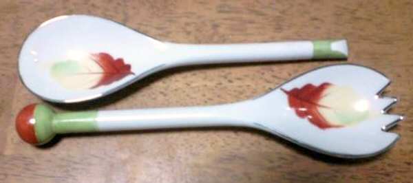 N3615 2 Piece Salad Set, Solid Piece