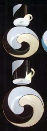 N3949 Flat Cup & Saucer Set