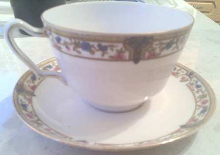 N3618 Footed Cup & Saucer Set