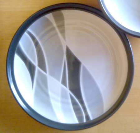 Sierra Graphite Salad Plate
