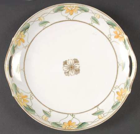 N3992 Handled Cake Plate