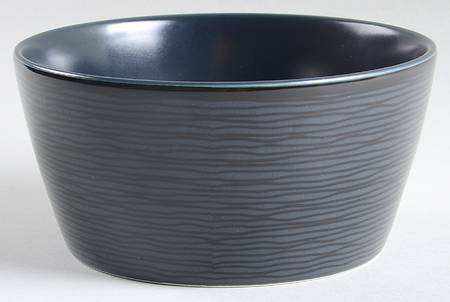 BoB Swirl (Black on Black) Soup/Cereal Bowl
