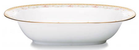 Blooming Splendor 10" Oval Vegetable Bowl