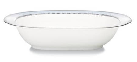 Sonnet in Blue 10" Oval Vegetable Bowl