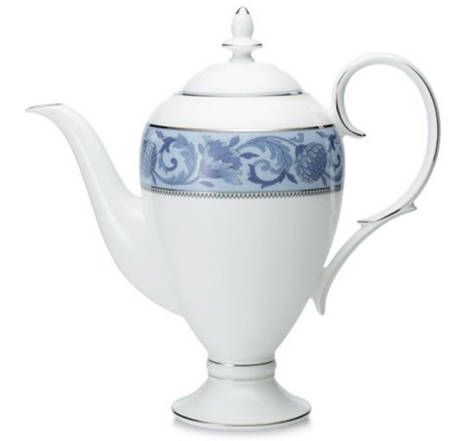 Sonnet in Blue Coffee Pot & Lid