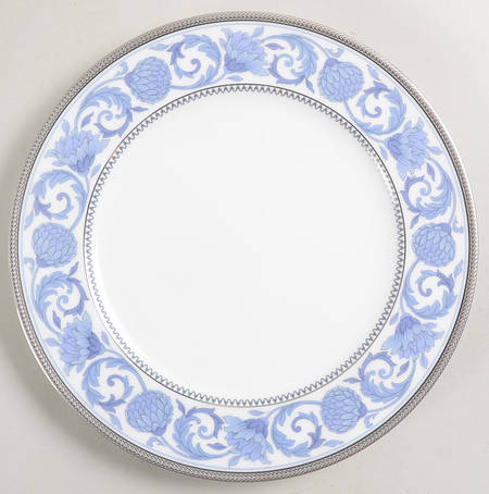 Sonnet in Blue Salad Plate