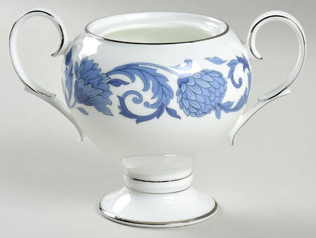 Sonnet in Blue Sugar Bowl No Lid