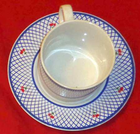 Grammercy Park Flat Cup & Saucer Set