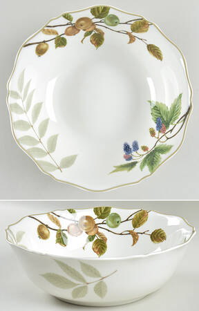 Berries & Brambles 9" Round Serving Bowl