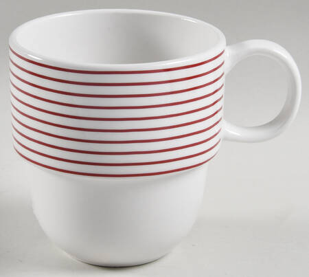 Crimson Accent Mug