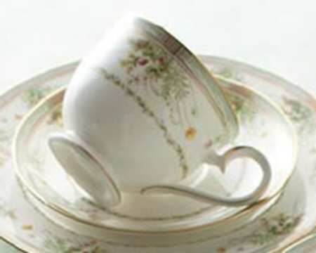 Toscana Garden Footed Cup & Saucer Set