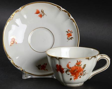 2054 Flat Demitasse Cup & Saucer Set