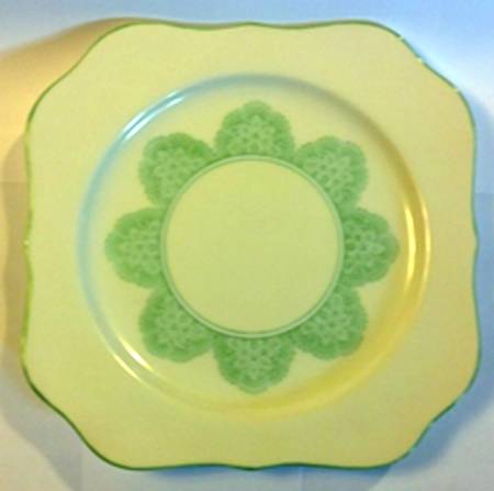 N3654 Square Salad Plate