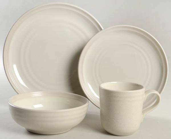 Colorvara White 4 Piece Place Setting