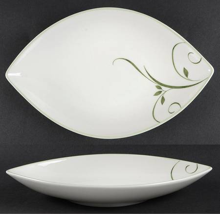 Arbour Green 11" Leaf Bowl