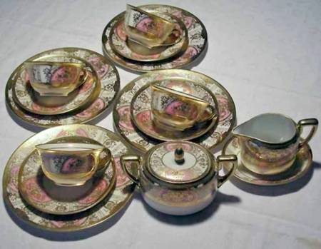 N4148 Flat Cup & Saucer Set