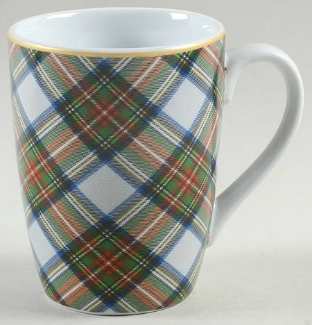 Holiday Plaid Mug