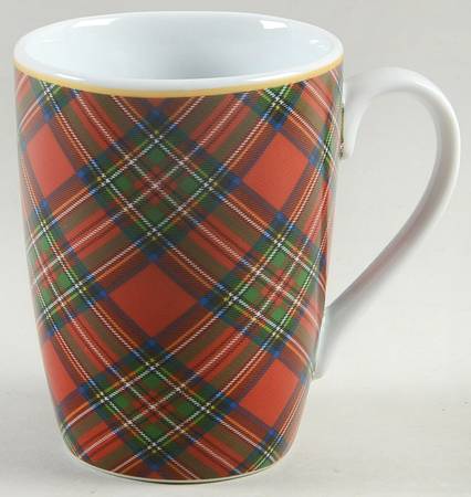 Holiday Plaid Mug