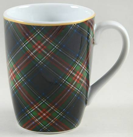 Holiday Plaid Mug