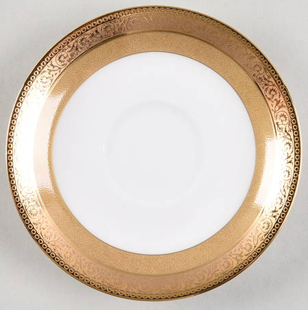 Summit Gold Saucer for Demitasse Cup
